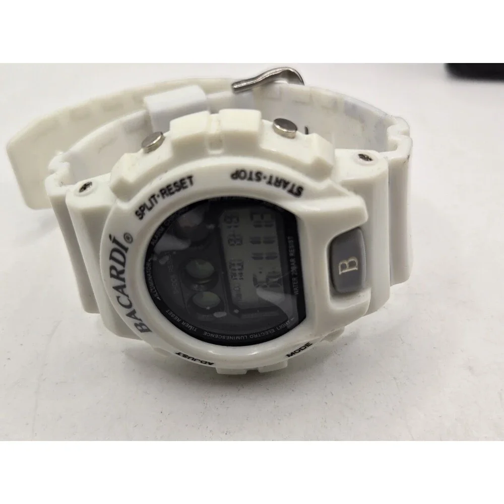 Bacardi Pineapple Fusion Digital Watch NIB + Bonus Barcadi O Mini Clk New Batts!